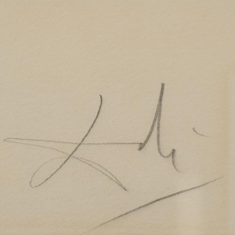 Bild 1 zu Objekt, 'Ecuy&egrave;re' from the series 'Le cirque', 1965, Salvador Dal&iacute;, 169E 956