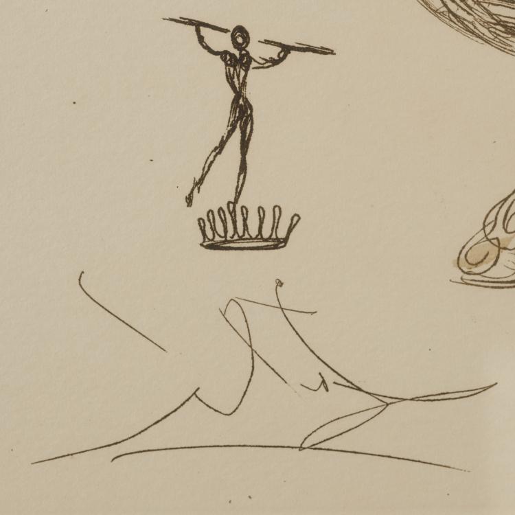 Bild 2 zu Objekt, 'Ecuy&egrave;re' from the series 'Le cirque', 1965, Salvador Dal&iacute;, 169E 956