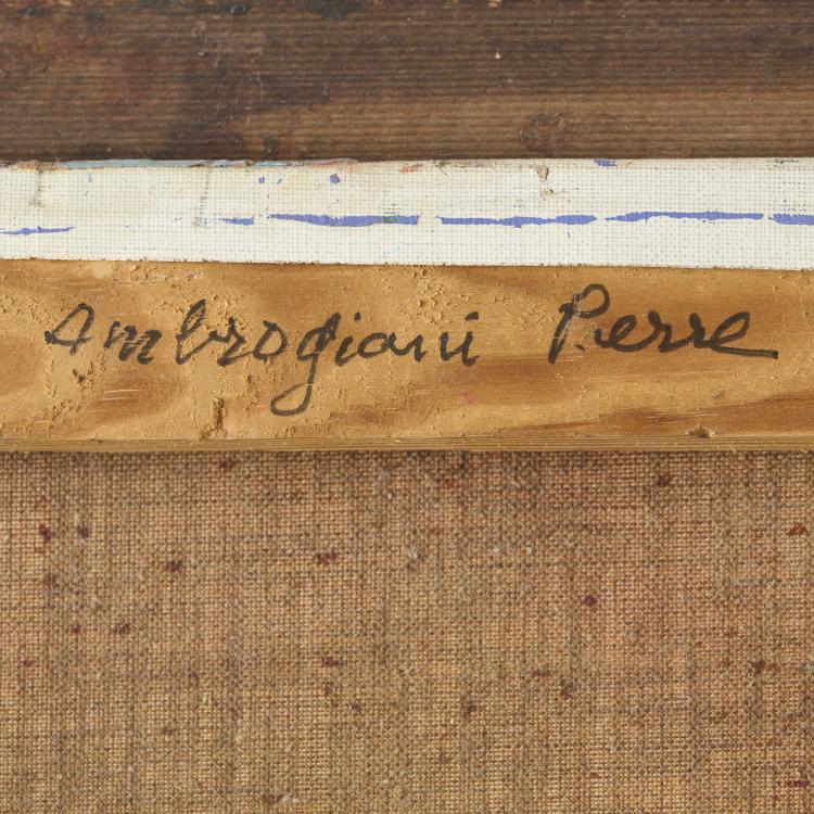 Bild 2 zu Objekt, Untitled (View of houses with cross), around 1960, Pierre Ambrogiani, 169E 938