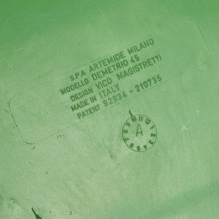 Bild 2 zu Objekt, Sechs Stapeltischchen 'Demetrio 45'/'Elena', 1966, Vico Magistretti, Artemide, Mailand, 169B 243