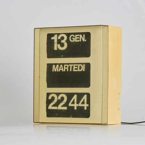 Wall clock 'dator 6', 1960s