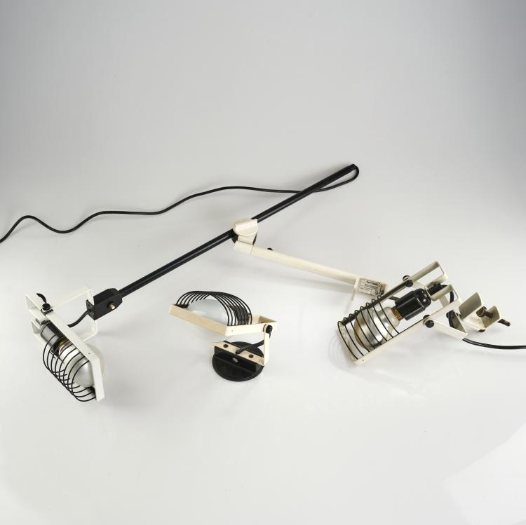 Bild 1 zu Objekt, Three 'Sintesi' lights, 1975, Ernesto Gismondi, Artemide, Mailand, 169B 335