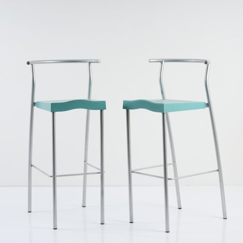 2 'Dr. Glob' bar stools, 1990