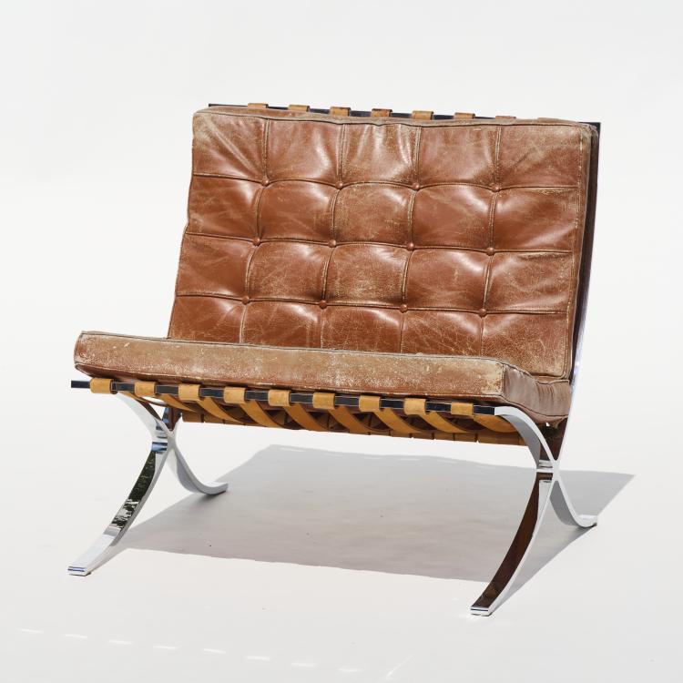Bild 7 zu Objekt, Sessel 'Barcelona', 1929, Ludwig Mies van der Rohe, Knoll International, New York, 170B 295