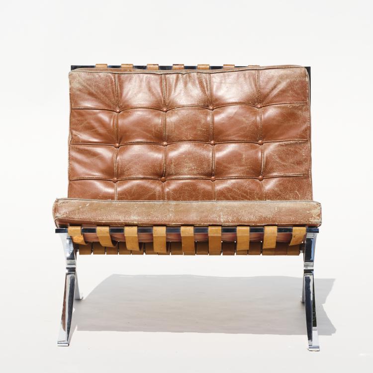 Bild 8 zu Objekt, Sessel 'Barcelona', 1929, Ludwig Mies van der Rohe, Knoll International, New York, 170B 295