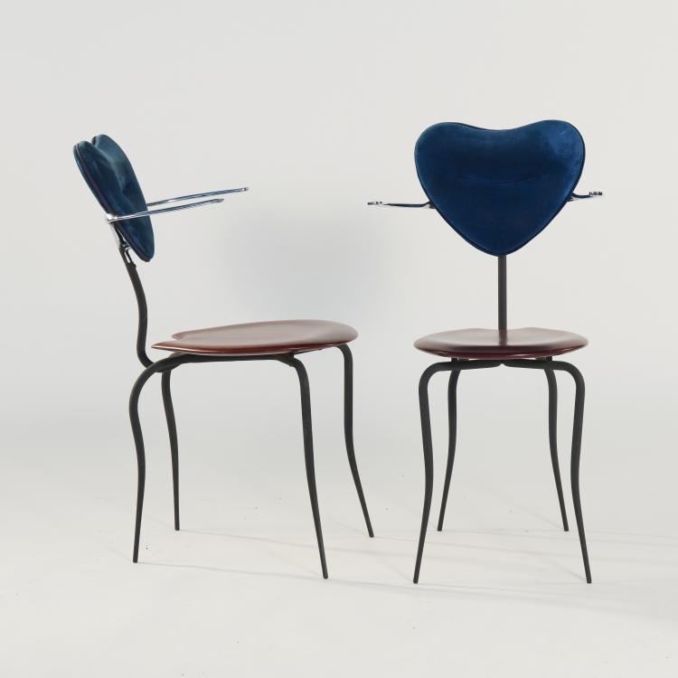 Bild 2 zu Objekt, Two 'Little Sister' armchairs, 1992, Roberto Lazzeroni, Cidue srl., Atripalda, 170A 216