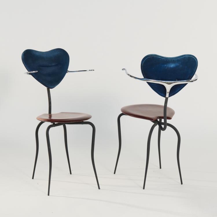 Bild 3 zu Objekt, Two 'Little Sister' armchairs, 1992, Roberto Lazzeroni, Cidue srl., Atripalda, 170A 216
