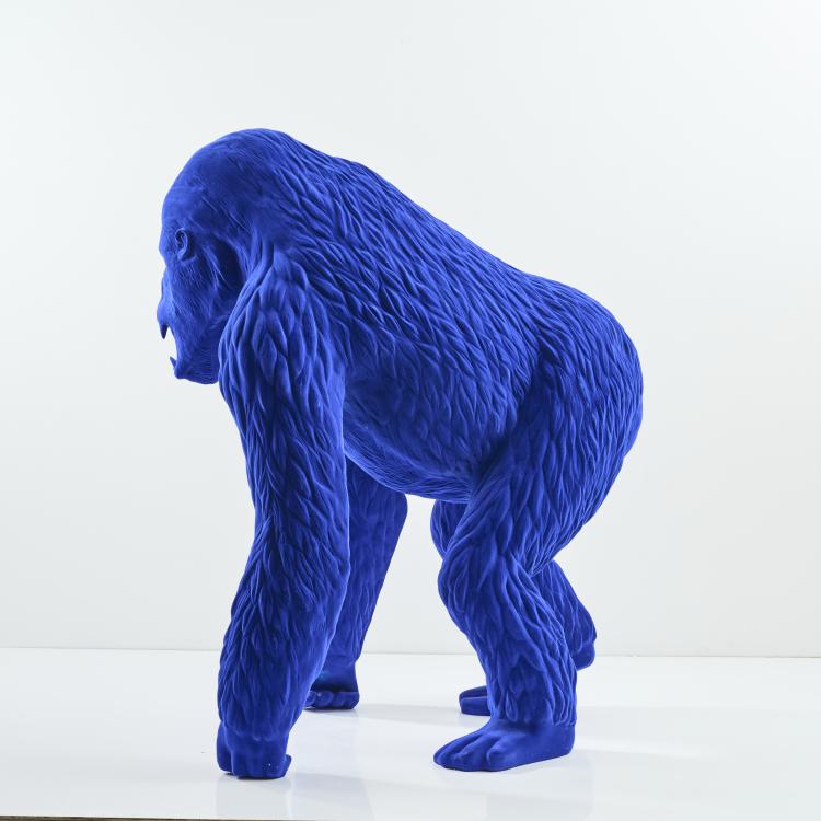 Bild 6 zu Objekt, Life size sculpture 'Classic Gorilla', after 2010, Eric Mellerio, MiO International, 169E 994