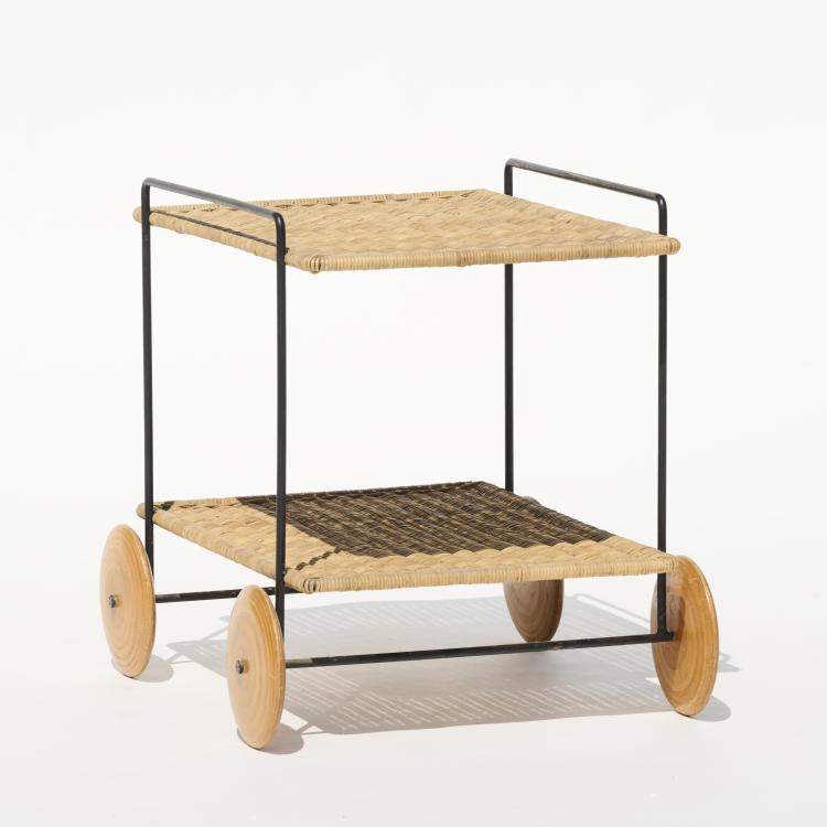 Bild 2 zu Objekt, Serving cart, 1953, Carl Aub&ouml;ck, Werkst&auml;tte Karl Aub&ouml;ck, Wien, 170B 362