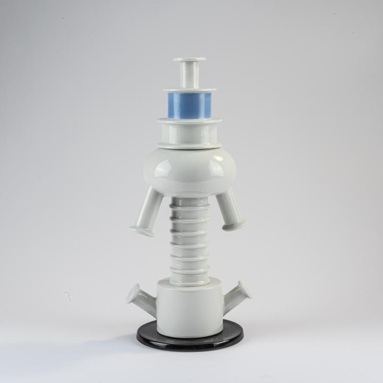 Hauptbild zu Objekt, Vasenobjekt 'Tigris', 1983, Ettore Sottsass, Memphis, Mailand, 170A 243