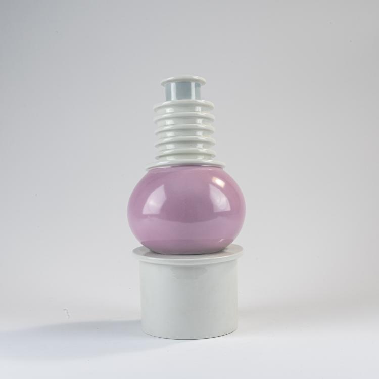 Bild 1 zu Objekt, 'Nilo' vase object, 1983, Ettore Sottsass, Memphis, Mailand, 170A 244