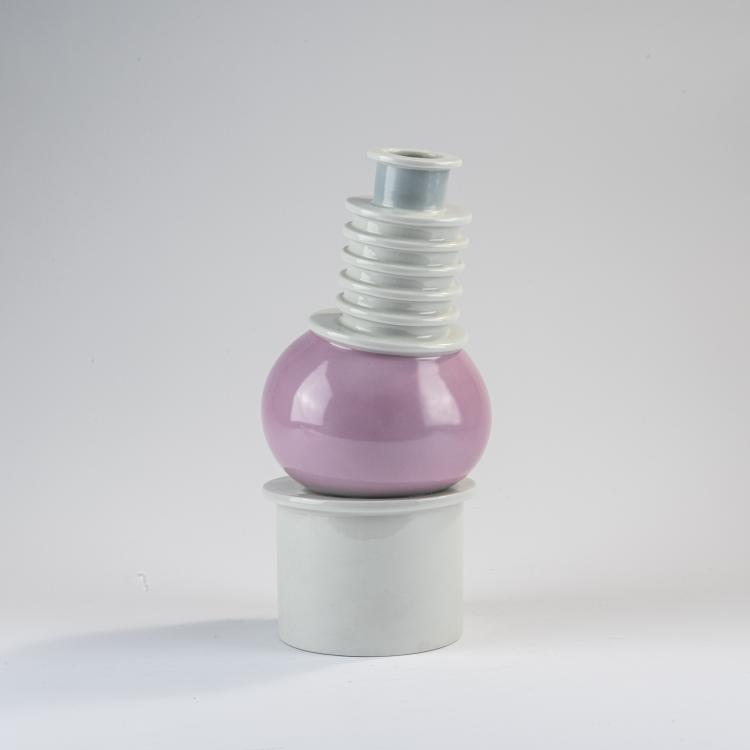 Bild 2 zu Objekt, 'Nilo' vase object, 1983, Ettore Sottsass, Memphis, Mailand, 170A 244