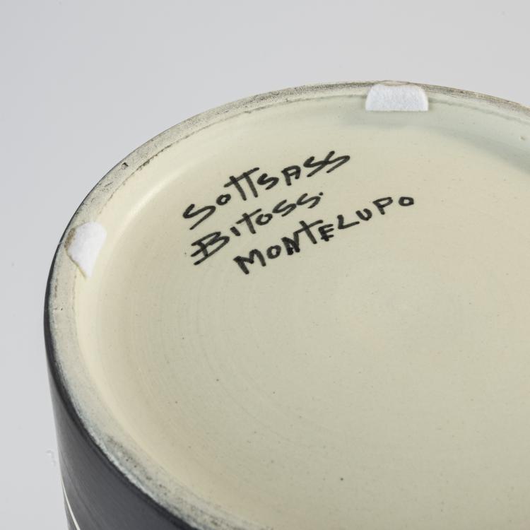 Bild 3 zu Objekt, 'Rocchetto' vase, c. 1958, Ettore Sottsass, Bitossi, Montelupo, 170A 238