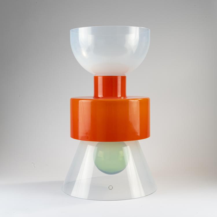 Hauptbild zu Objekt, 'Nebulosa' vase object, 1999-2000, Ettore Sottsass, Venini & C., Murano, 170A 264