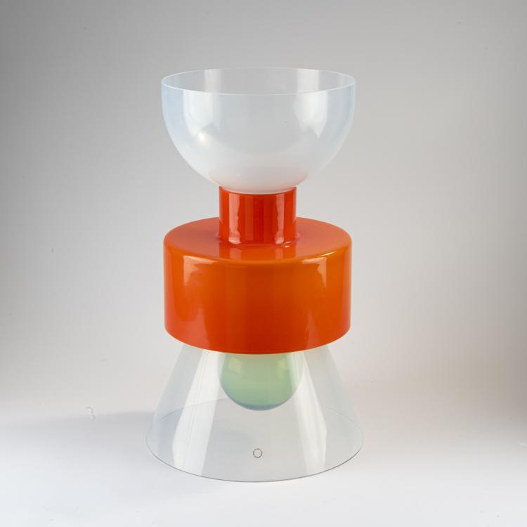 Bild 1 zu Objekt, 'Nebulosa' vase object, 1999-2000, Ettore Sottsass, Venini & C., Murano, 170A 264