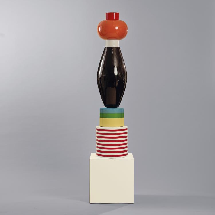 Hauptbild zu Objekt, Totem 'Menta' from the 'Mirabili' series, 1967, Ettore Sottsass, Mirabili, Italien; Bitossi, Montelupo, 170A 245