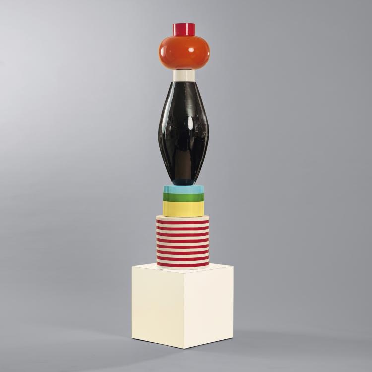 Bild 1 zu Objekt, Totem 'Menta' from the 'Mirabili' series, 1967, Ettore Sottsass, Mirabili, Italien; Bitossi, Montelupo, 170A 245