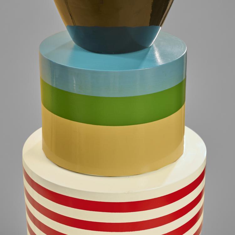 Bild 2 zu Objekt, Totem 'Menta' from the 'Mirabili' series, 1967, Ettore Sottsass, Mirabili, Italien; Bitossi, Montelupo, 170A 245