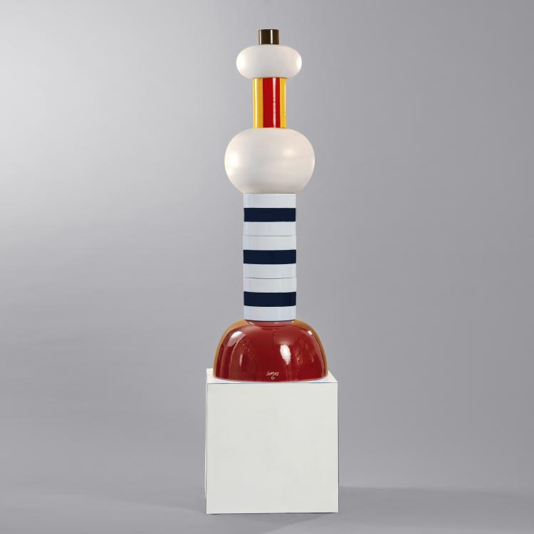 Hauptbild zu Objekt, Totem 'Agra' from the 'Mirabili' series, 1994/95, Ettore Sottsass, Italien, 172A 126