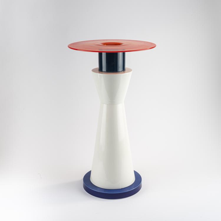 Hauptbild zu Objekt, 'Salome' vase object, 1994, Ettore Sottsass, S&egrave;vres, Manufacture Nationale de; Venini & C., Murano, 170A 258