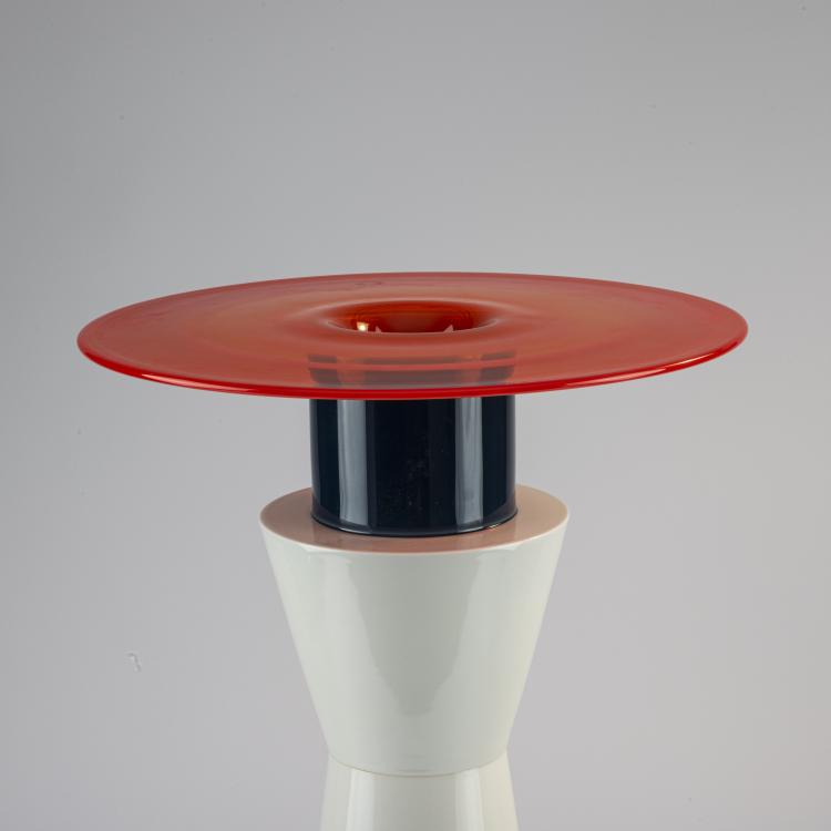 Bild 2 zu Objekt, 'Salome' vase object, 1994, Ettore Sottsass, S&egrave;vres, Manufacture Nationale de; Venini & C., Murano, 170A 258