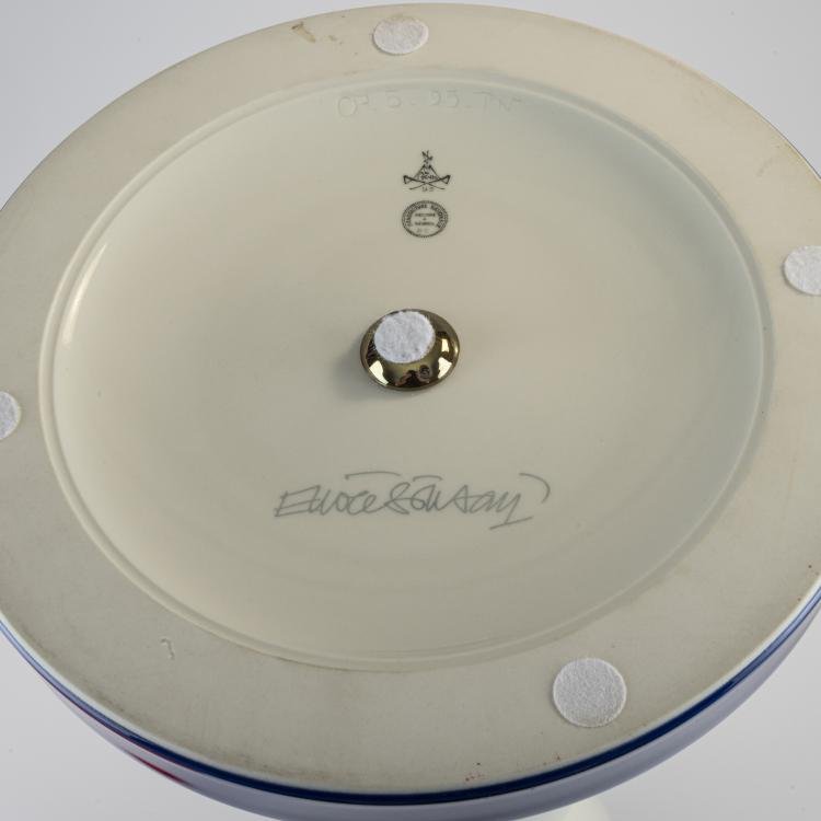 Bild 4 zu Objekt, 'Salome' vase object, 1994, Ettore Sottsass, S&egrave;vres, Manufacture Nationale de; Venini & C., Murano, 170A 258