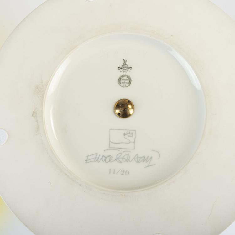 Bild 4 zu Objekt, 'Josephine' centerpiece, 1994, Ettore Sottsass, S&egrave;vres, Manufacture Nationale de; Venini & C., Murano, 170A 259