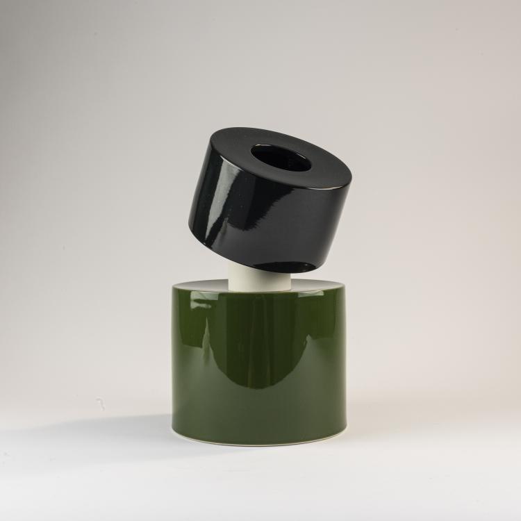 Hauptbild zu Objekt, 'Justine' vase object, 1994, Ettore Sottsass, S&egrave;vres, Manufacture Nationale de, 170A 254