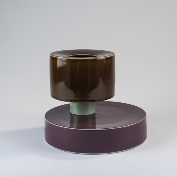 Hauptbild zu Objekt, 'Tseui' vase object, 1994, Ettore Sottsass, S&egrave;vres, Manufacture Nationale de, 170A 255