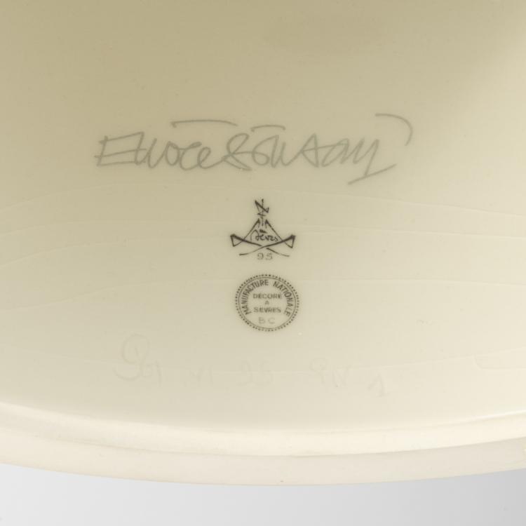 Bild 3 zu Objekt, 'Esmeralda' centerpiece, 1994, Ettore Sottsass, S&egrave;vres, Manufacture Nationale de, 170A 253