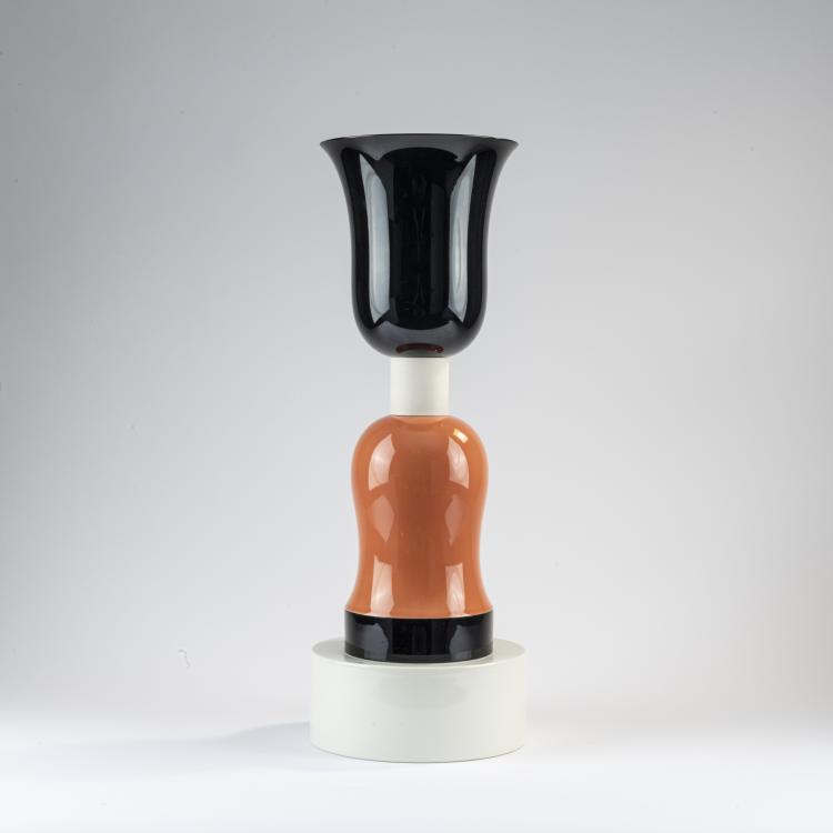 Hauptbild zu Objekt, 'Sybilla' vase object, 1994, Ettore Sottsass, S&egrave;vres, Manufacture Nationale de, 170A 251