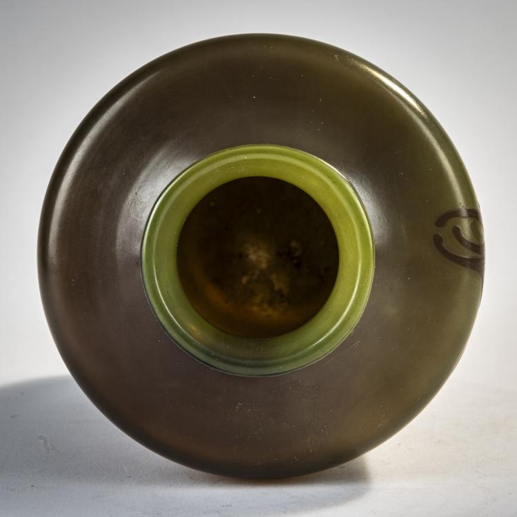 Bild 3 zu Objekt, Vase 'Ancholies', um 1898-1907, D&eacute;sir&eacute; Christian, Christian Fr&egrave;res et Fils, Meisenthal, 171A 14