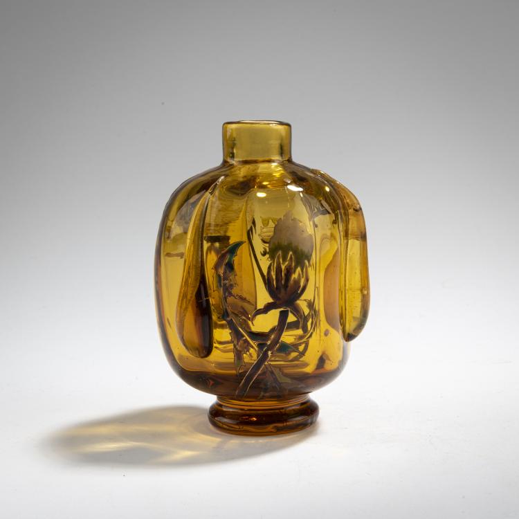 Bild 2 zu Objekt, Flacon 'Pissenlit et Libellule', c. 1891, Emile Gall&eacute;, Gall&eacute;, Emile, Nancy, 171A 96