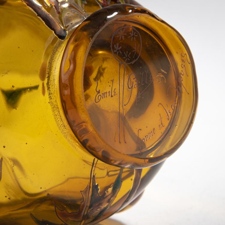 Bild 4 zu Objekt, Flacon 'Pissenlit et Libellule', c. 1891, Emile Gall&eacute;, Gall&eacute;, Emile, Nancy, 171A 96