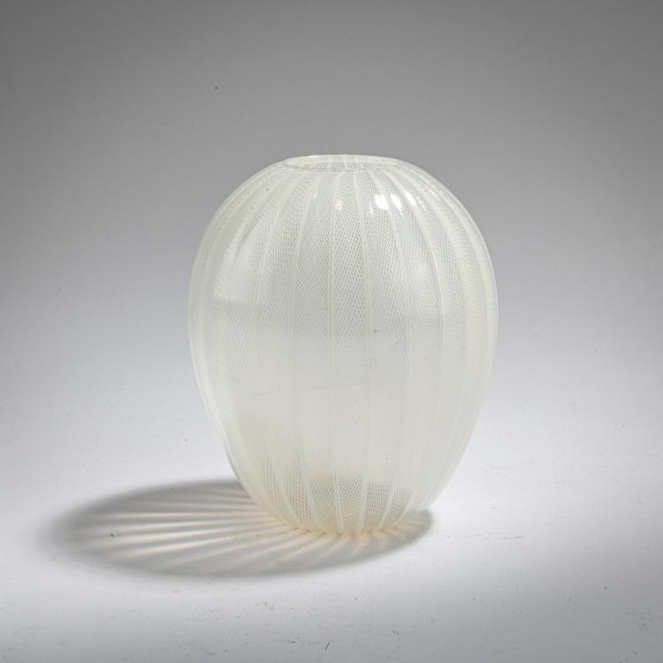 Hauptbild zu Objekt, Vase 'Zanfirico', um 1951, Paolo Venini, Venini & C., Murano, 170C 559