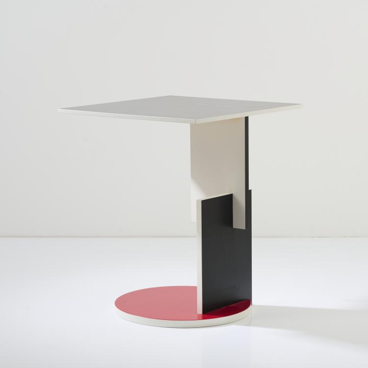Hauptbild zu Objekt, Beistelltisch 'Divan table', 1923, Gerrit Rietveld, Cassina, Mailand, 170B 443