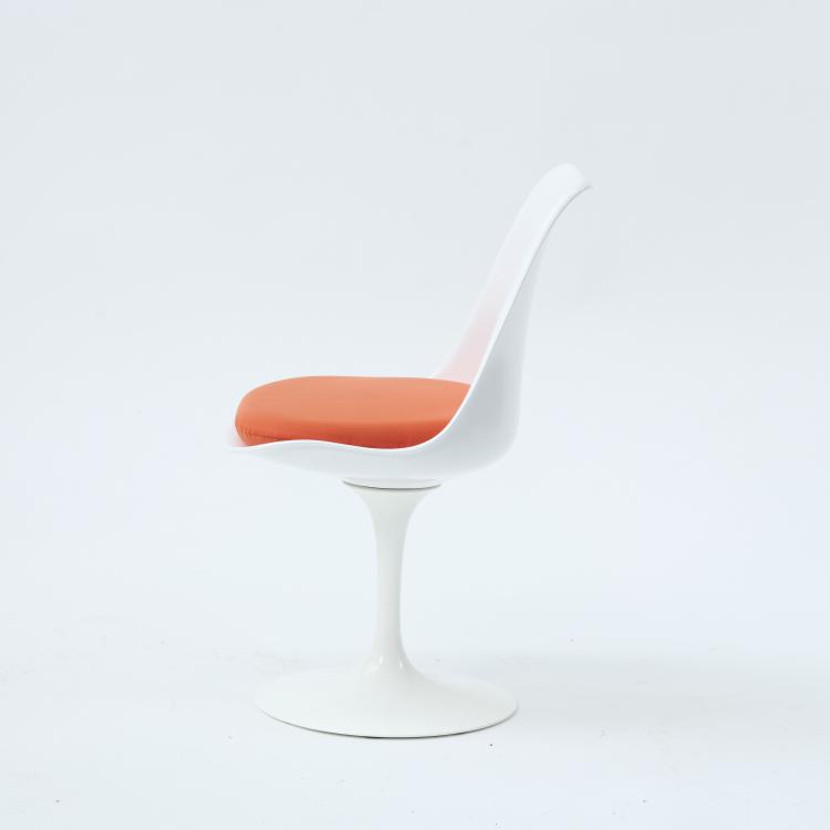 Bild 9 zu Objekt, Esstisch 'Tulip' - '173' mit f&uuml;nf St&uuml;hlen '151', 1956-57, Eero Saarinen, Knoll International, New York, 170B 365