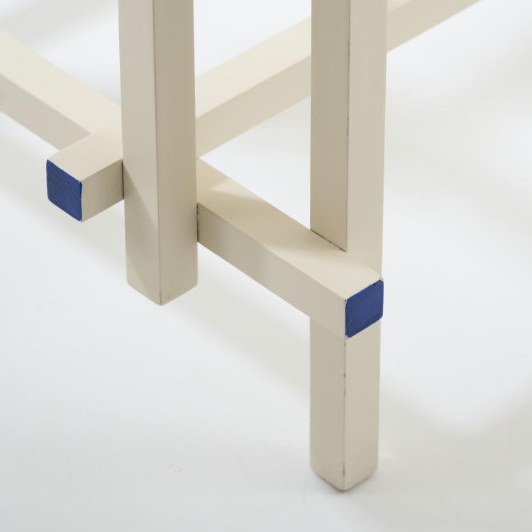Bild 6 zu Objekt, Stuhl 'Hogestoel', um 1918, Gerrit Rietveld, Cassina, Mailand (zugeschrieben/attr.), 170B 442