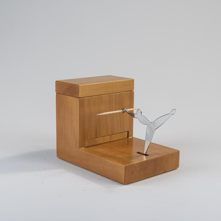 Hauptbild zu Objekt, Toothpick holder, 1991, Andrea Branzi, Alessi Tendentse, Mailand, 170A 144
