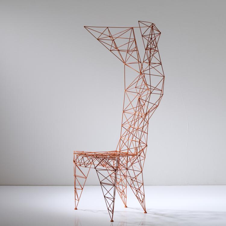 Bild 2 zu Objekt, Stuhl 'Pylon', 1991, Tom Dixon, Cappellini, Arosio, 170B 384