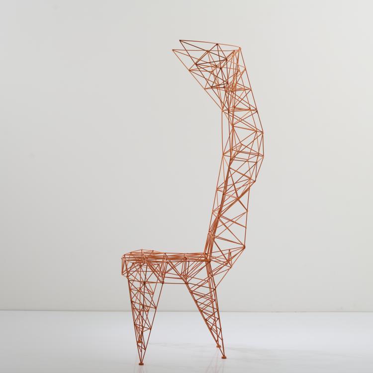 Bild 3 zu Objekt, Stuhl 'Pylon', 1991, Tom Dixon, Cappellini, Arosio, 170B 384