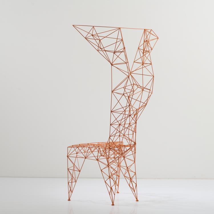 Bild 4 zu Objekt, Stuhl 'Pylon', 1991, Tom Dixon, Cappellini, Arosio, 170B 384