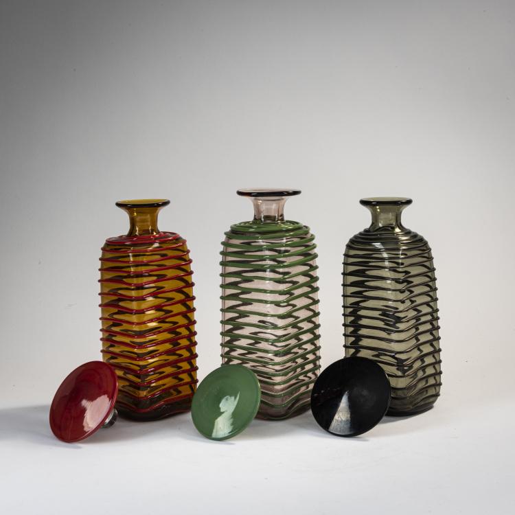 Bild 3 zu Objekt, Drei Flaschen mit Stopfen, 1959, Paolo Venini, Venini & C., Murano, 170C 578