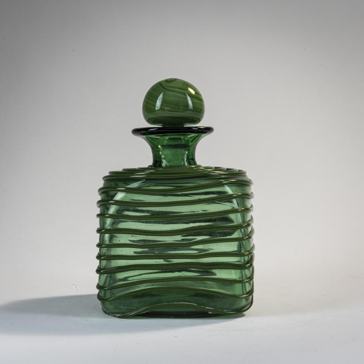 Hauptbild zu Objekt, Flasche mit Stopfen, 1959, Paolo Venini, Venini & C., Murano, 170C 579