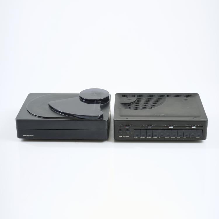 Bild 3 zu Objekt, Plattenspieler 'gd 166',  Verst&auml;rker 'concetto 1010', 1978, Marco Zanuso, Brionvega, Mailand; Thorens, Sainte-Croix, 170A 207