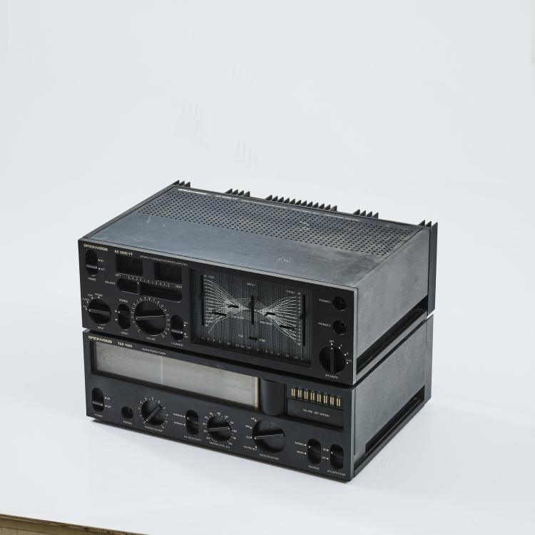 Bild 1 zu Objekt, Verst&auml;rker 'AX 3500 VT' und Tuner 'TXS 1000', 1978, Mario Bellini, Brionvega, Mailand, 170A 206