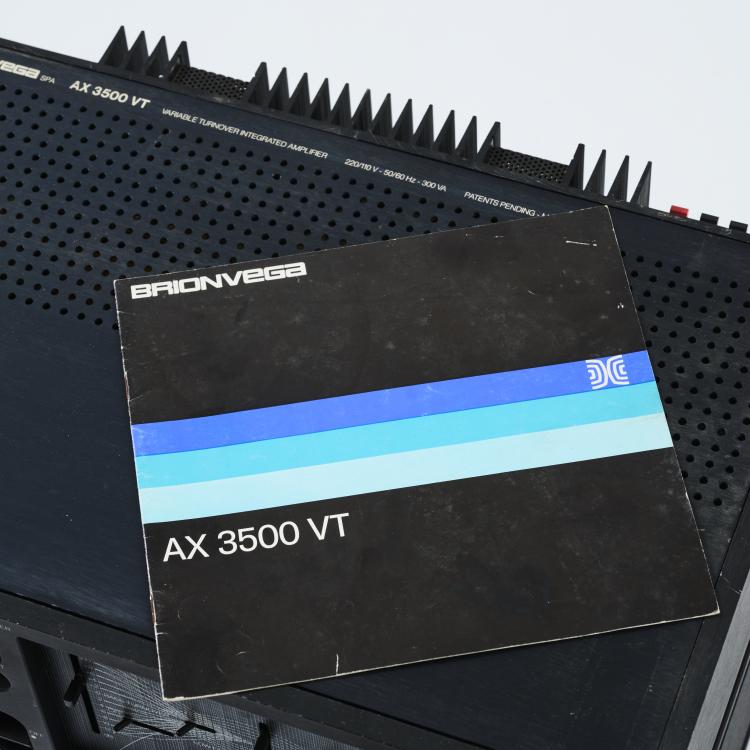 Bild 5 zu Objekt, Verst&auml;rker 'AX 3500 VT' und Tuner 'TXS 1000', 1978, Mario Bellini, Brionvega, Mailand, 170A 206