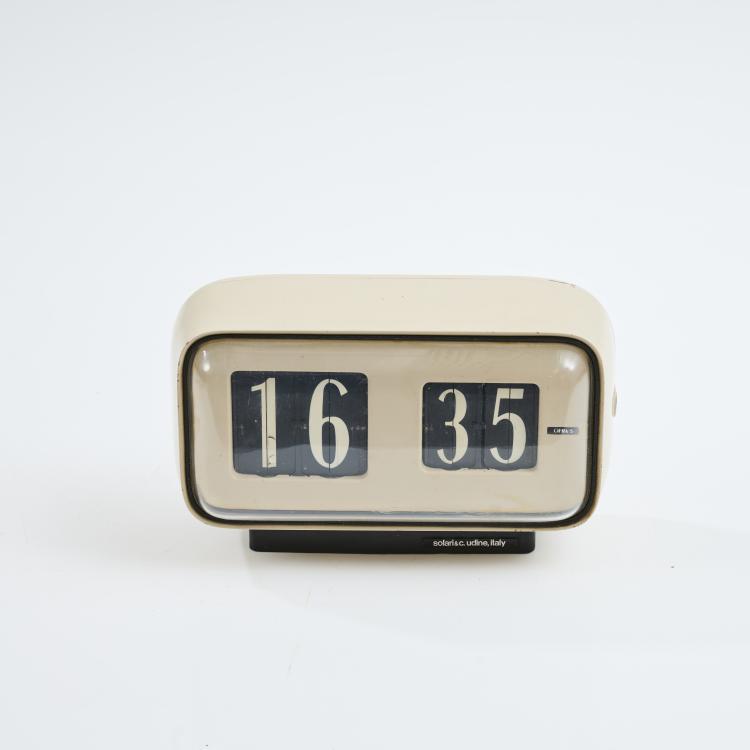Bild 3 zu Objekt, 'Cifra 5' table clock, 1955, Gino Valle, Solari & C., Udine, 170A 195