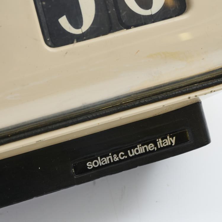 Bild 7 zu Objekt, 'Cifra 5' table clock, 1955, Gino Valle, Solari & C., Udine, 170A 195