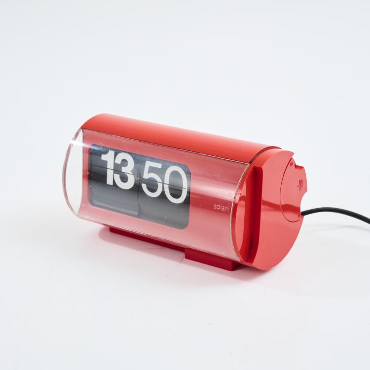 Hauptbild zu Objekt, 'Cifra 3' table clock, 1966, Gino Valle, Solari & C., Udine, 170A 197